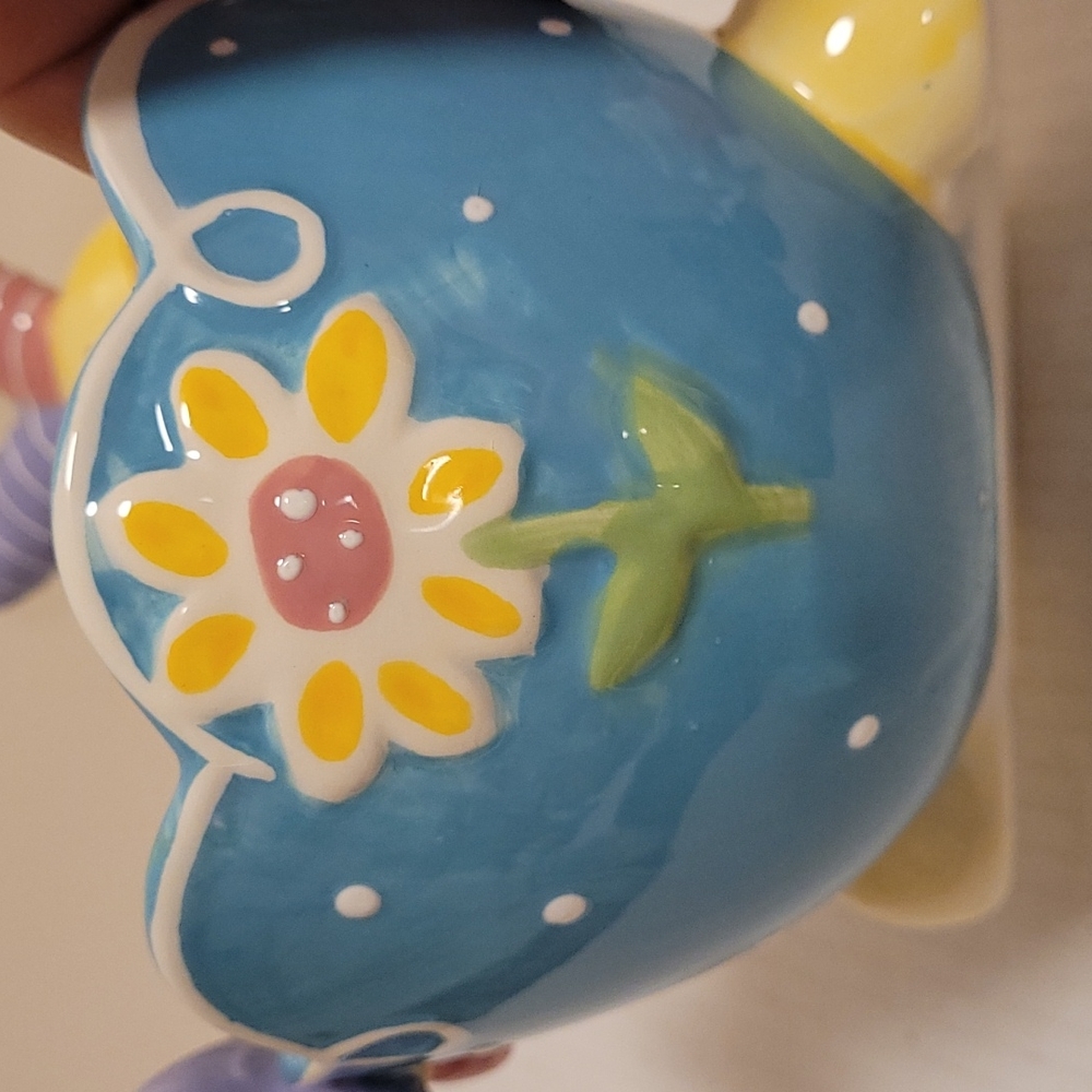 Cracker Barrel Bunny in Bloom Rabbit Candy Dish - Picture 10 of 14